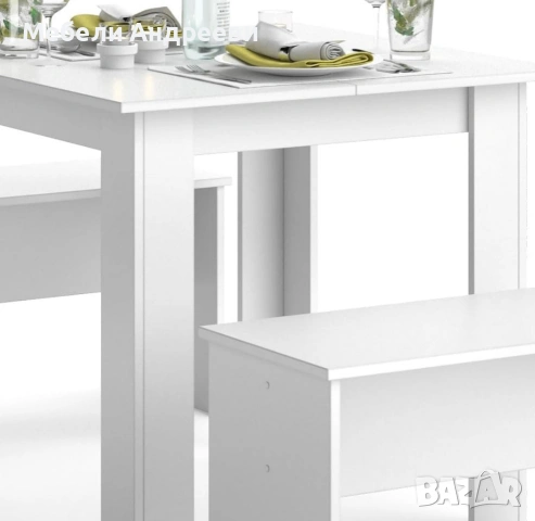 Комплект маса с две пейки Vicco 8234, снимка 6 - Маси - 53762874