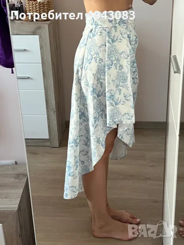 ASOS флорална пола, снимка 4 - Поли - 55988438