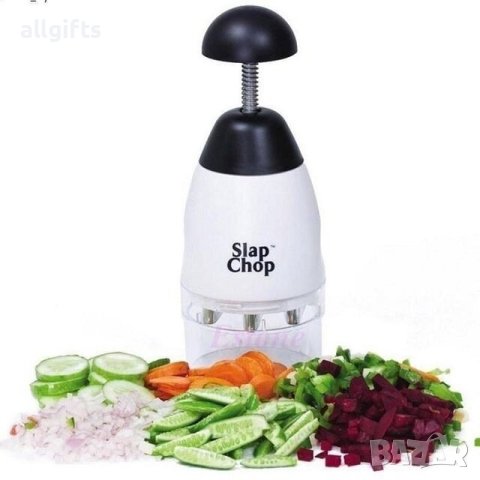 Кухненски чопър за зеленчуци Slap Chop, снимка 4 - Аксесоари за кухня - 41453509