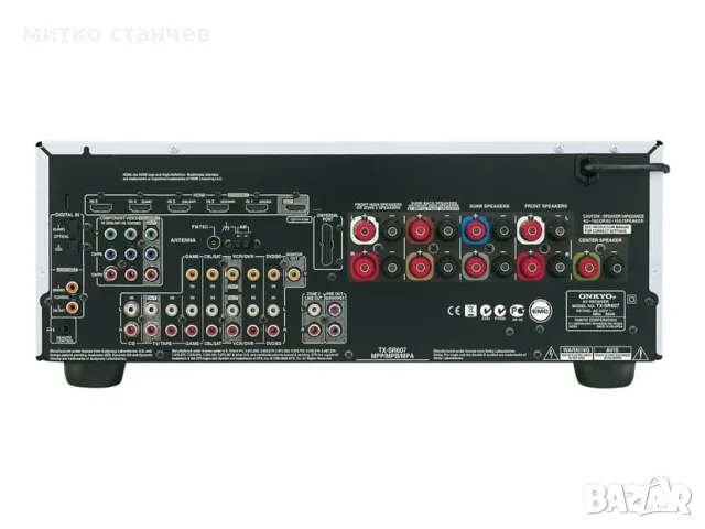 Продава се 7.1 канален ресийвър на ONKYO TX-SR 607 за 170EU., снимка 5 - Ресийвъри, усилватели, смесителни пултове - 56129663