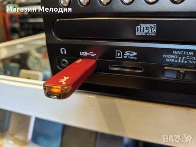 Аудиосистема с грамофон с радио, диск, касета, usb и памет карта Model - TCD-983WEC с две тонколони., снимка 17 - Аудиосистеми - 50783928