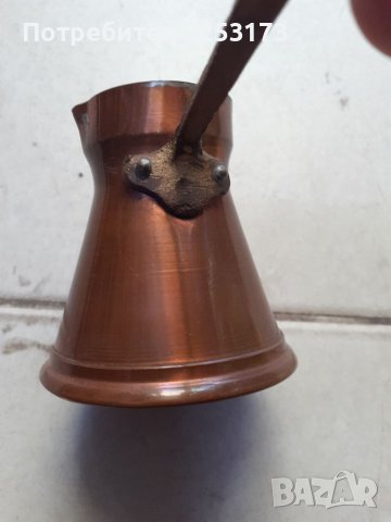 Старо медно джезве, снимка 4 - Декорация за дома - 41166819