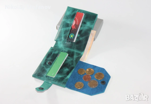 Класически оригами портфейл, снимка 2 - Портфейли, портмонета - 53802422