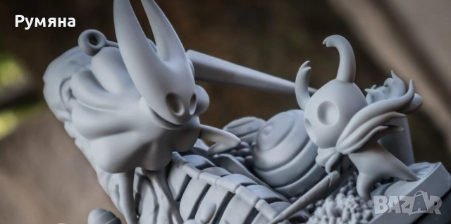 ПРОДАДЕНА! Изработка по заявка! Фигура hollow knight/ silksong/ hornet, снимка 8 - Други игри - 52007518