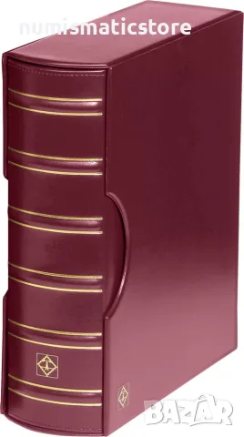 Leuchtturm Grande Gigant луксозен албум с касета А4, червен цвят!