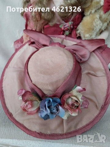 Колекционерска порцеланова кукла Стефани лимитирана серия, като нова, снимка 8 - Декорация за дома - 52044315