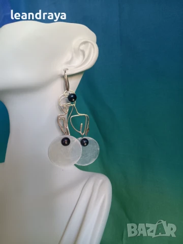 Обици балерини, снимка 7 - Обеци - 51270121