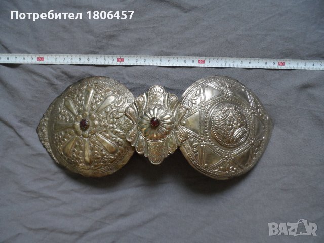 сребърни пафти, снимка 1 - Антикварни и старинни предмети - 41565801