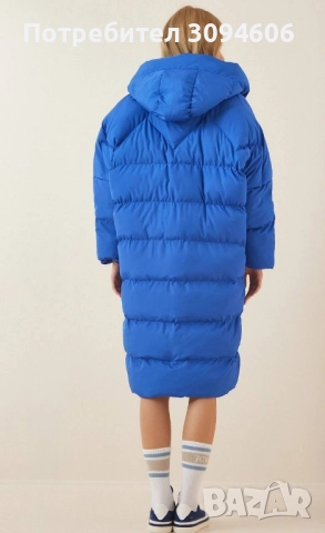 Дълго дамско яке , снимка 5 - Якета - 52313397