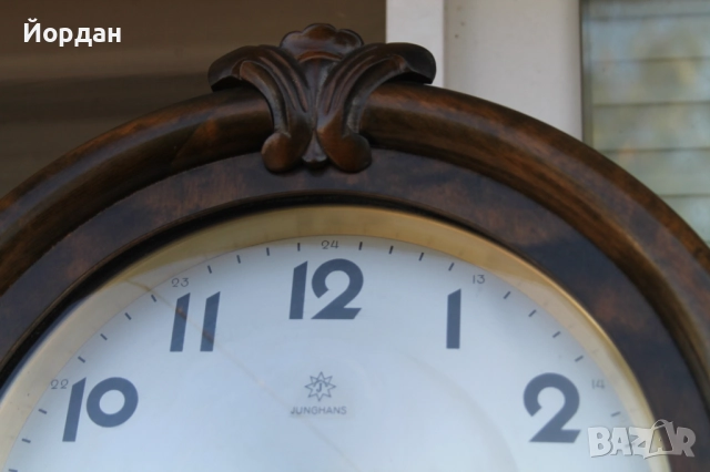 Немски стенен часовник ''Junghans'', снимка 2 - Стенни часовници - 52724037