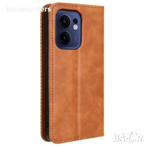 Oppo Reno13 5G Retro Texture Wallet Калъф и Протектор, снимка 10 - Калъфи, кейсове - 49894706