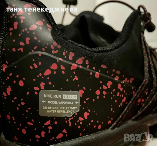 Маратонки  Nike vapormax черно с червено(45)EU, снимка 3 - Маратонки - 51196941