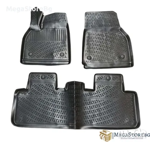 Гумени стелки RizLine за Tesla Model Y 2019, снимка 2 - Аксесоари и консумативи - 47444725