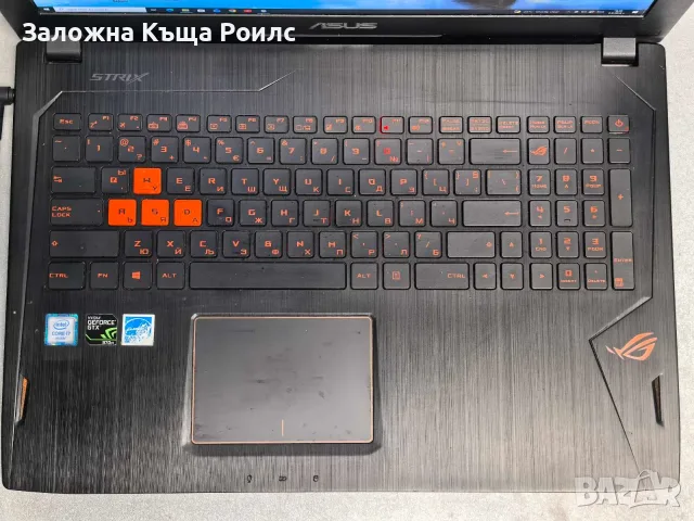 ASUS ROG Strix GL502V 15.6" FHD / Intel i7-6700HQ / NVIDIA GTX 970M / 16GB RAM / 512GB, снимка 3 - Лаптопи за игри - 56011896