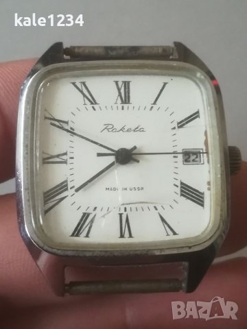 Часовник Raketa. Made in USSR. Vintage watch. Механичен механизъм. Мъжки Ракета. СССР , снимка 2 - Мъжки - 39267129