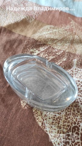 Ретро стъклени пепелници , снимка 4 - Аксесоари за кухня - 40698662