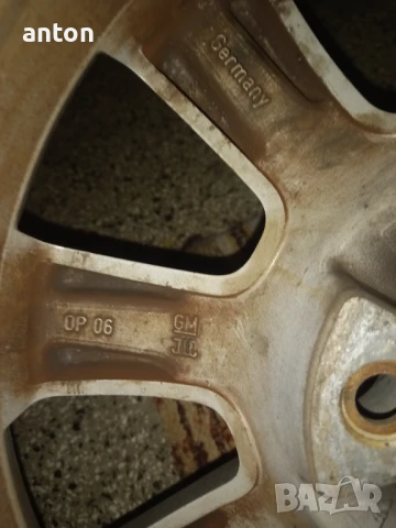 4 броя джанти за опел , снимка 3 - Гуми и джанти - 50565687