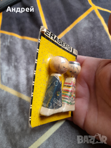 Стари фигурки,гуми за триене, снимка 4 - Други ценни предмети - 36141139