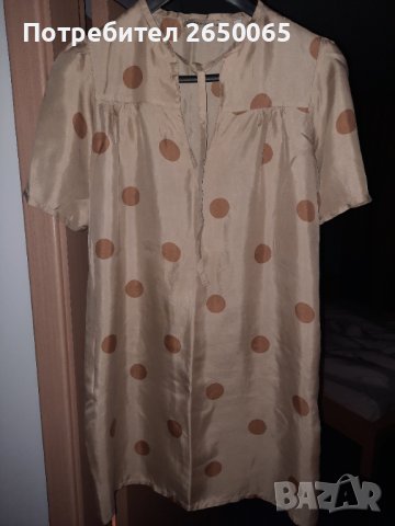 Орг.рокля на точки S/M, сатен!