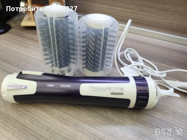 Продавам четка за коса Rowenta brush activ, снимка 1 - Продукти за коса - 48183990