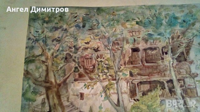 Ивелин Любенов картина акварел , снимка 8 - Картини - 38970882