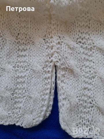 Пуловер ръчно плетен, снимка 15 - Блузи с дълъг ръкав и пуловери - 38735516