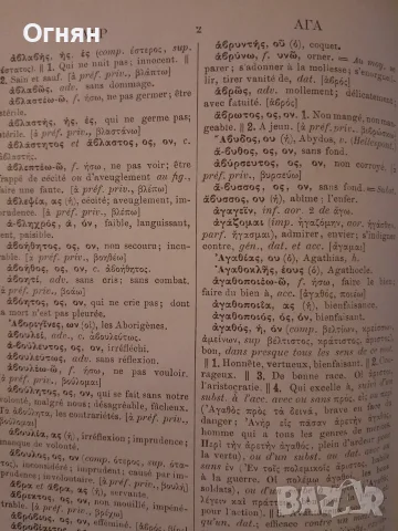 Гръко-френски речник, снимка 3 - Чуждоезиково обучение, речници - 56106076