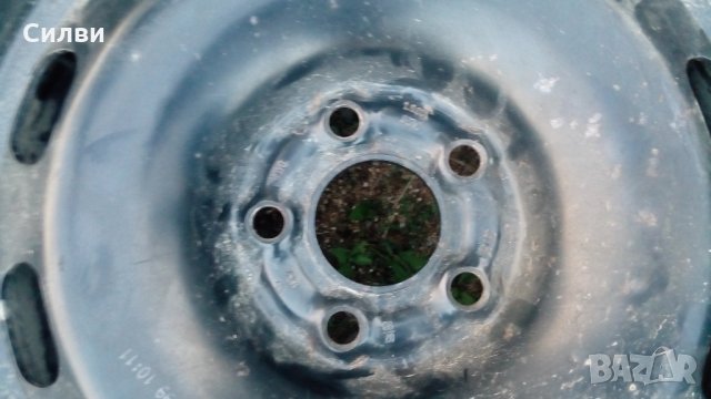 Стоманена истинска резервна джанта с гума за Фолксваген 15ка 5х100 57мм от Vw Golf 4 Bora VAG, снимка 2 - Гуми и джанти - 33883880