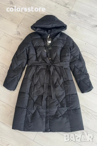 Дамско зимно яке-черно/IM31k, снимка 2 - Якета - 51581601