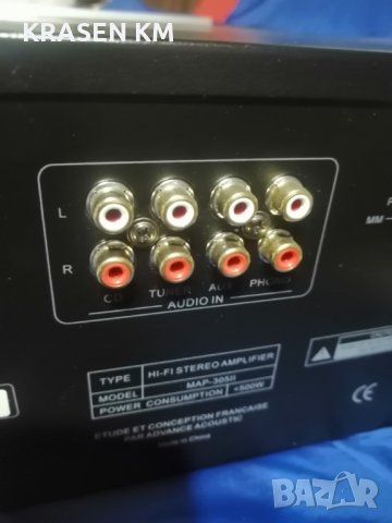 Advance acoustic map 305 ll, снимка 2 - Ресийвъри, усилватели, смесителни пултове - 41524464