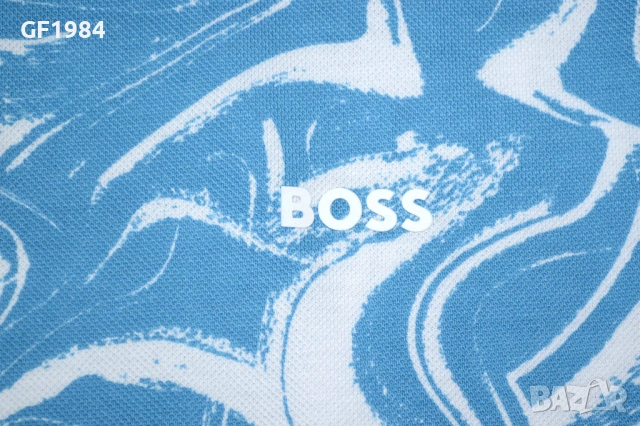Boss - мъжка тениска, размер L, снимка 3 - Тениски - 53864059