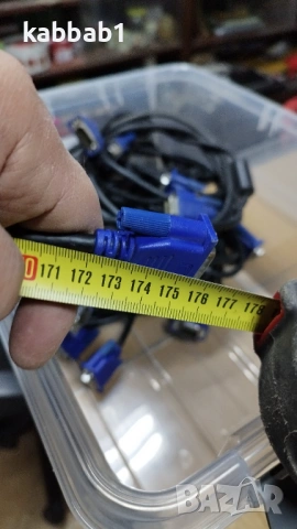 VGA кабели 15-пинови мъжки към мъжки за монитор E239426 Honglin, снимка 6 - Кабели и адаптери - 53239021
