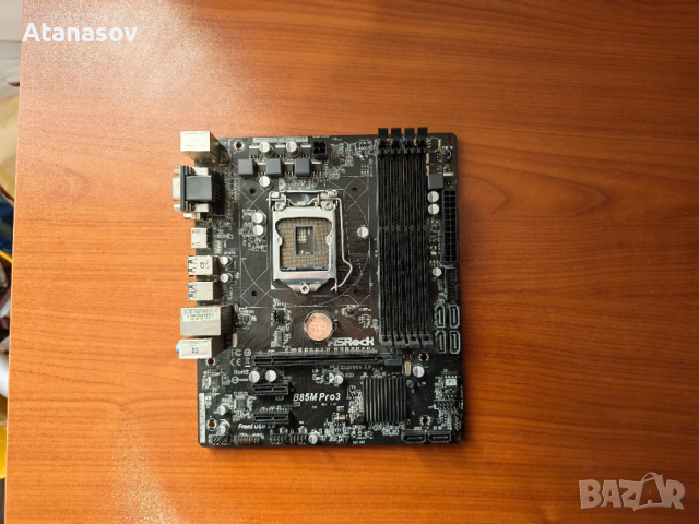 Asrock B85M Pro3 сокет 1150, снимка 5 - Дънни платки - 53682661