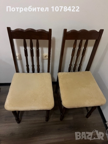 Продавам два нови дървени стола., снимка 2 - Столове - 52579112