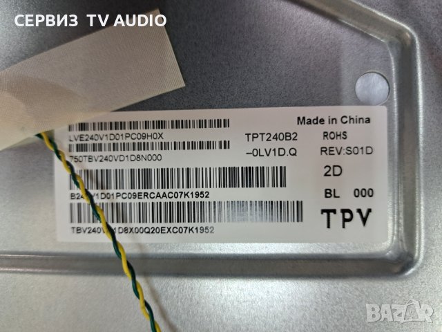 Подсветка  LBM238M0501-DU-1,TV PHILIPS 24PFS5505/12, снимка 3 - Части и Платки - 40275146