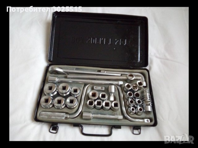 Старо гедоре на 1/2", метална кутия с инструменти, Гидория, гедория , снимка 1 - Гедорета - 40900589