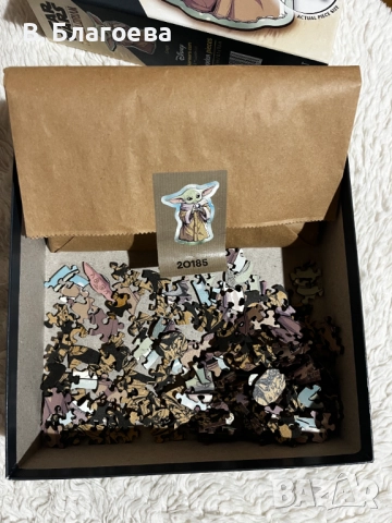 Дървен пъзел Star Wars – 160 части, като нов, снимка 3 - Пъзели - 51944924