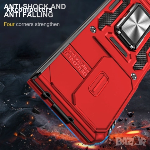 Samsung Galaxy Z Fold5 5G Удароустойчив Ring Holder Калъф и Протектор, снимка 9 - Калъфи, кейсове - 52382404