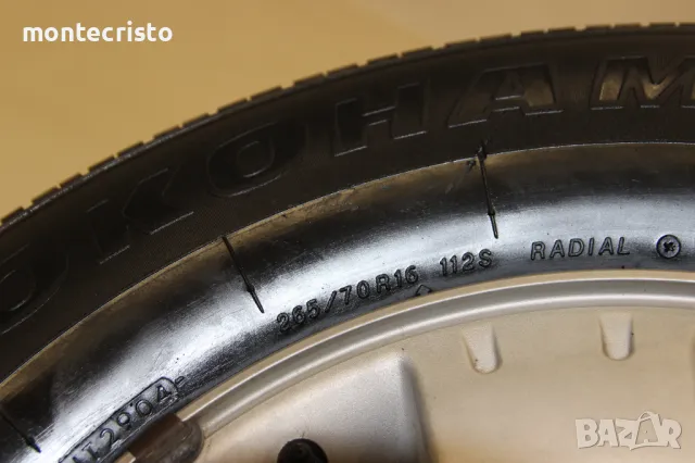 Резервна гума Mitsubishi Pajero III (2001-2007г.) 16 цола / 6x139.7 / 67.1 Мицубиши Паджеро, снимка 9 - Гуми и джанти - 48764955