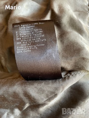 Giorgio Armani кожено яке L, снимка 7 - Якета - 42054497
