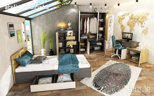 Детско обзавеждане Тоби, снимка 2 - Мебели за детската стая - 53629673