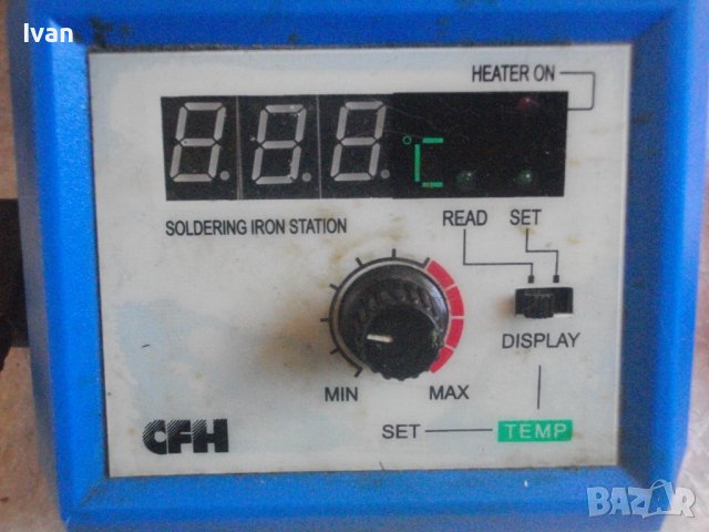 Профи Станция Запояване CFH/Поялник-400W Старо Качество/Руски Поялник 50-100W/Трансформаторен KL808/, снимка 3 - Поялници и запояване - 40572008