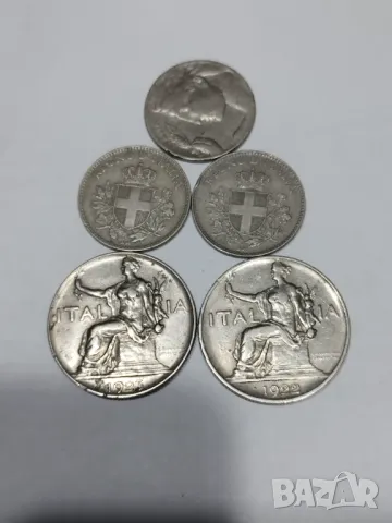 Лири и чентисими 1914-1923г., снимка 2 - Нумизматика и бонистика - 47550436
