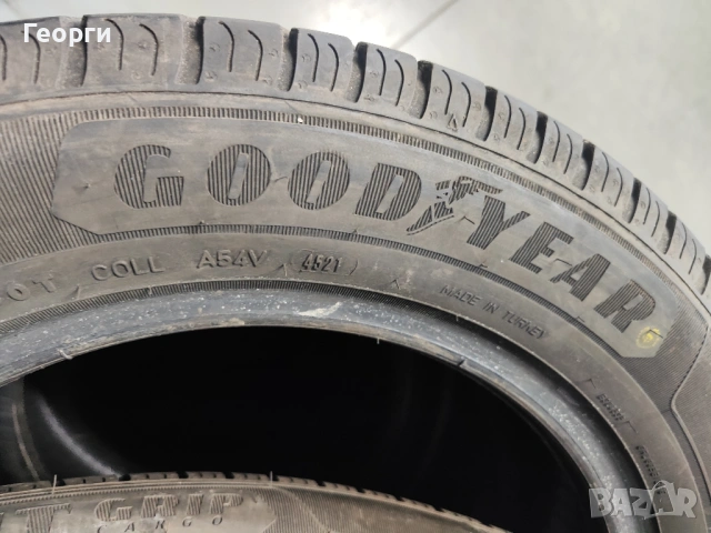 4бр.зимни гуми 195/60/16C Goodyear, снимка 4 - Гуми и джанти - 53690814