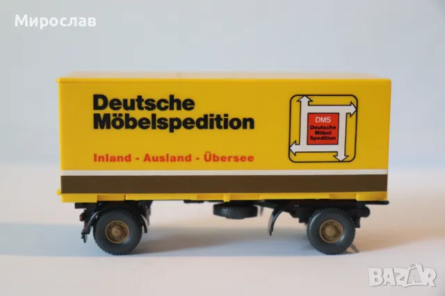 HERPA? WIKING? H0 1/87 РЕМАРКЕ КАМИОН МОДЕЛ КОЛИЧКА, снимка 3 - Колекции - 50338840