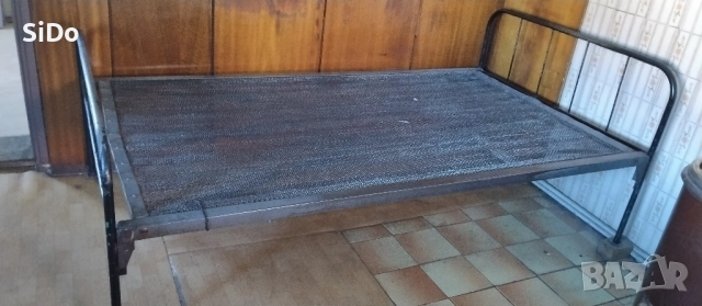 Легло с жел.табли и пружина с размери:190/110см, снимка 5 - Спални и легла - 52113461