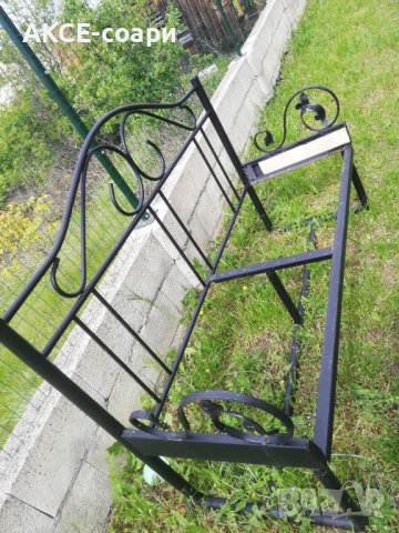 Метална конструкция за пейка/легло.. , снимка 1