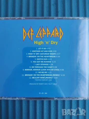 Def Leppard – High 'N' Dry - матричен диск музика, снимка 3 - CD дискове - 56073982