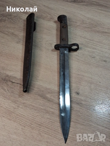 Щик Манлихер М95 с кания, снимка 10 - Антикварни и старинни предмети - 53616253