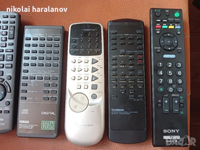Дистанционни управления 17, снимка 4 - Аудиосистеми - 41924144